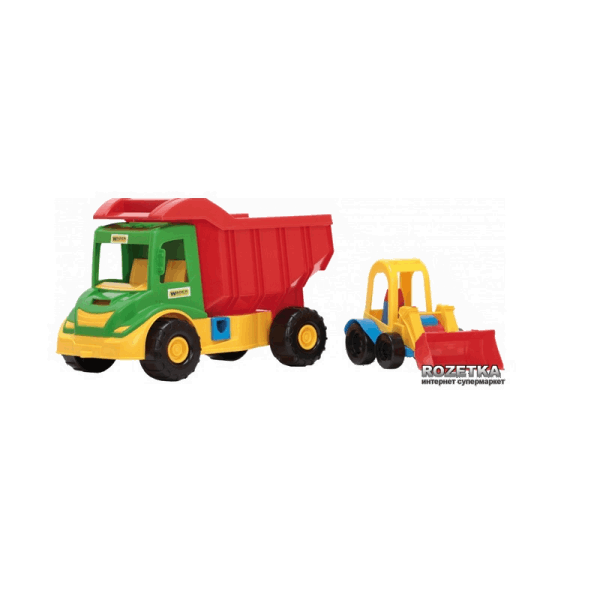 Wader Wader Dump truck with tractor 32210 | Wader